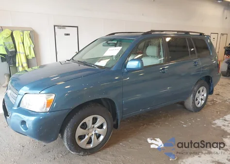 2007 Toyota Highlander Hybrid V6 из США, поврежденный, VIN JTEEW21A070041080